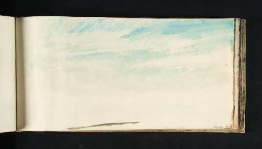 Joseph Mallord William Turner, ‘Study of a Cloudy Sky’ c.1818