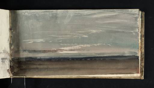 Joseph Mallord William Turner, ‘Study of Moonlit Clouds over the Sea’ c.1818