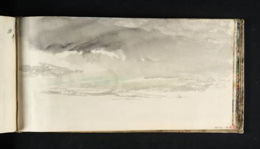 Joseph Mallord William Turner, ‘Study of Heavy Clouds’ c.1818