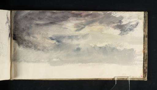 Joseph Mallord William Turner, ‘Study of an Overcast Sky’ c.1818