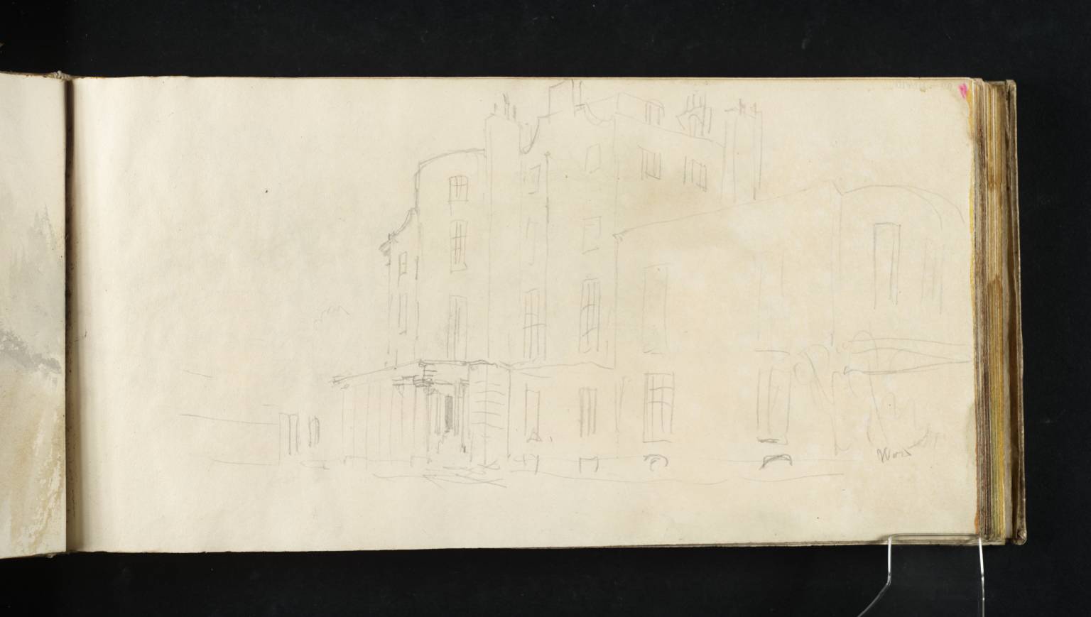 Mansion, with Portico