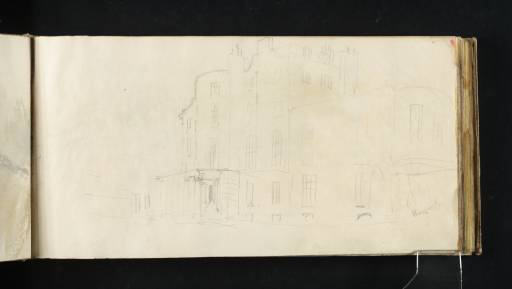 Joseph Mallord William Turner, ‘45 Grosvenor Place, the London Home of Walter Fawkes’ c.1818