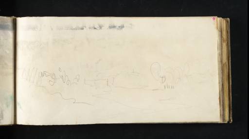 Joseph Mallord William Turner, ‘Study of a River, Perhaps near Eton College’ c.1818