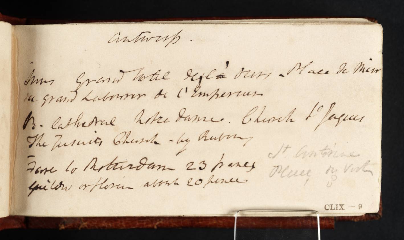 [inscriptions by Turner]