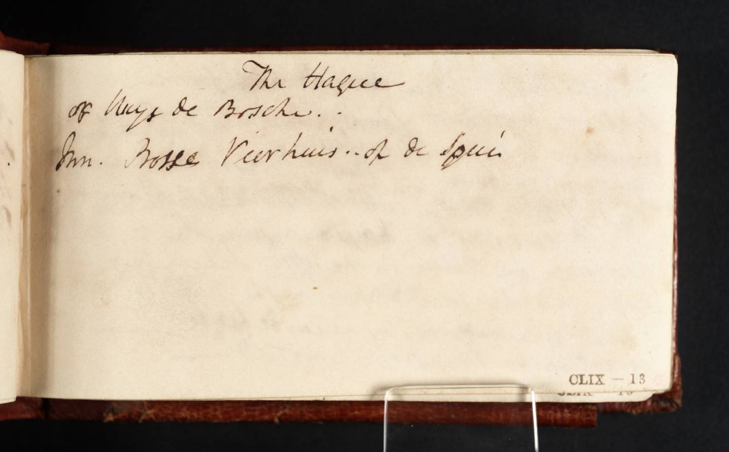 [inscriptions by Turner]