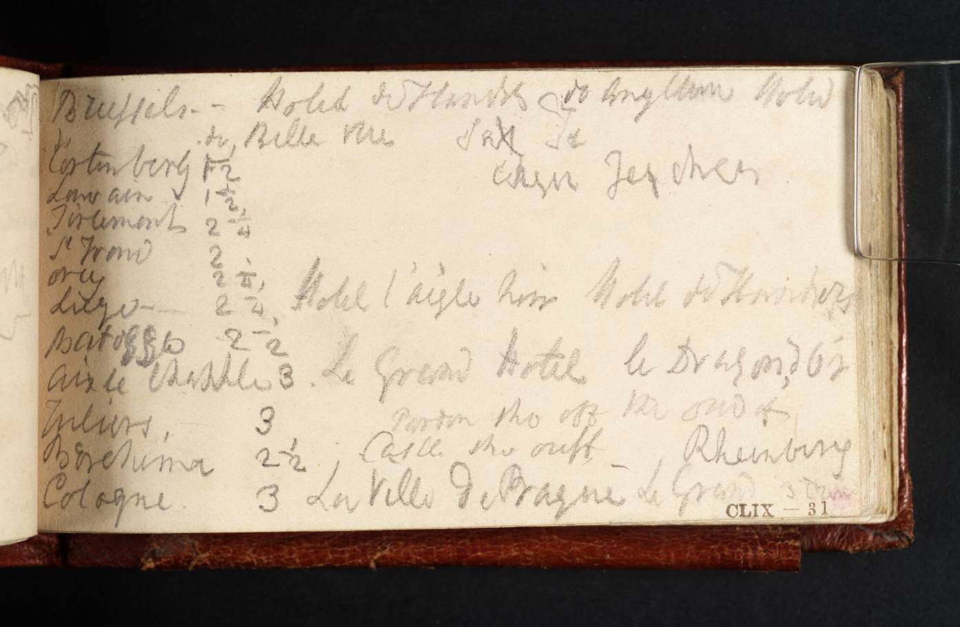 [inscriptions by Turner]