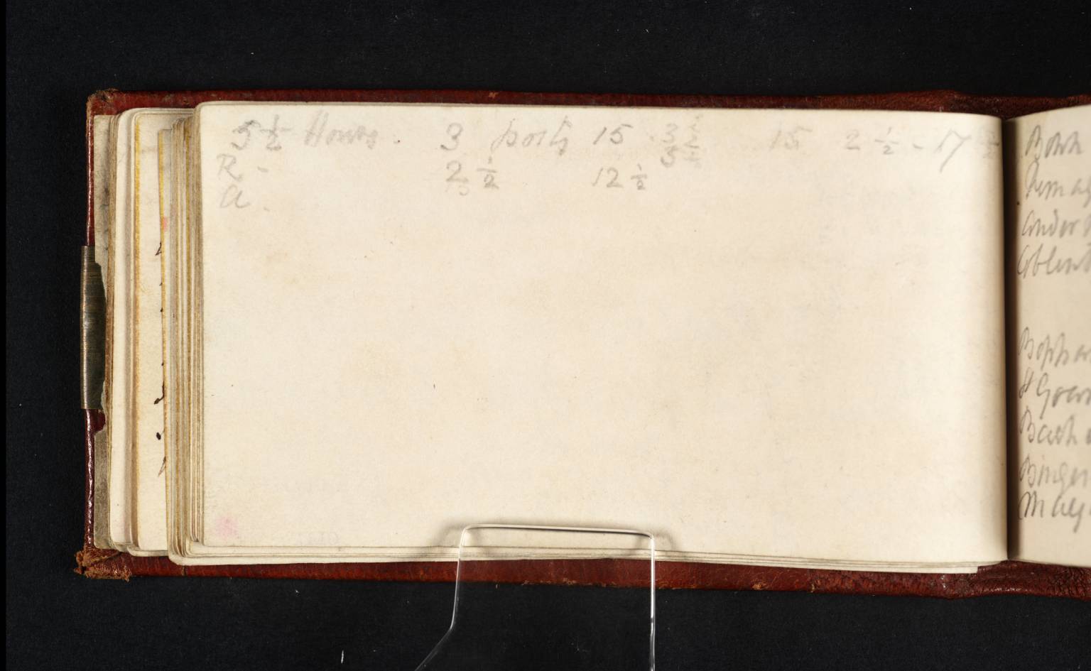 [inscriptions by Turner]