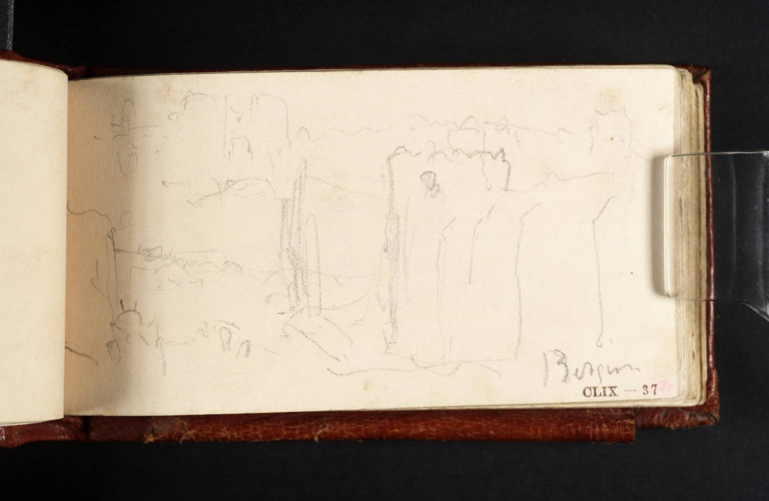 Tower and Buttressed Wall, Probably at Sinzig