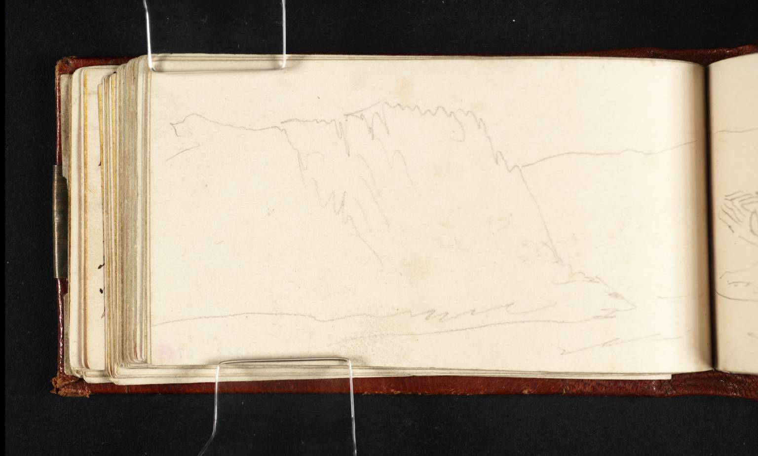 (1) The Lorelei, Looking Upstream from the West Bank above St Goar; (2) A Raft (Superimposed)