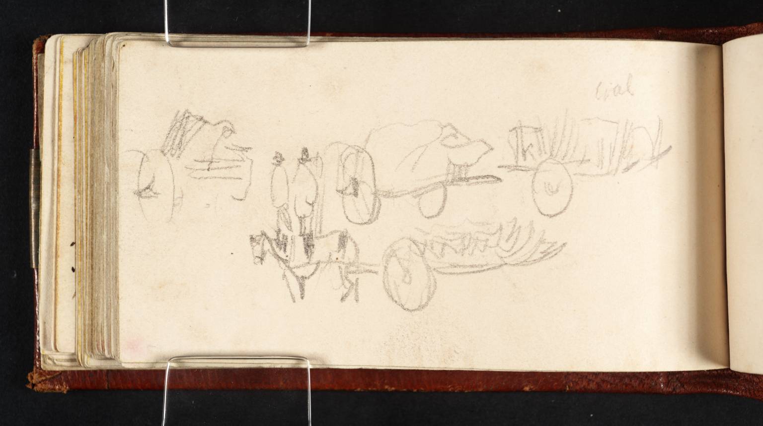 Figures and Horse-Drawn Carts