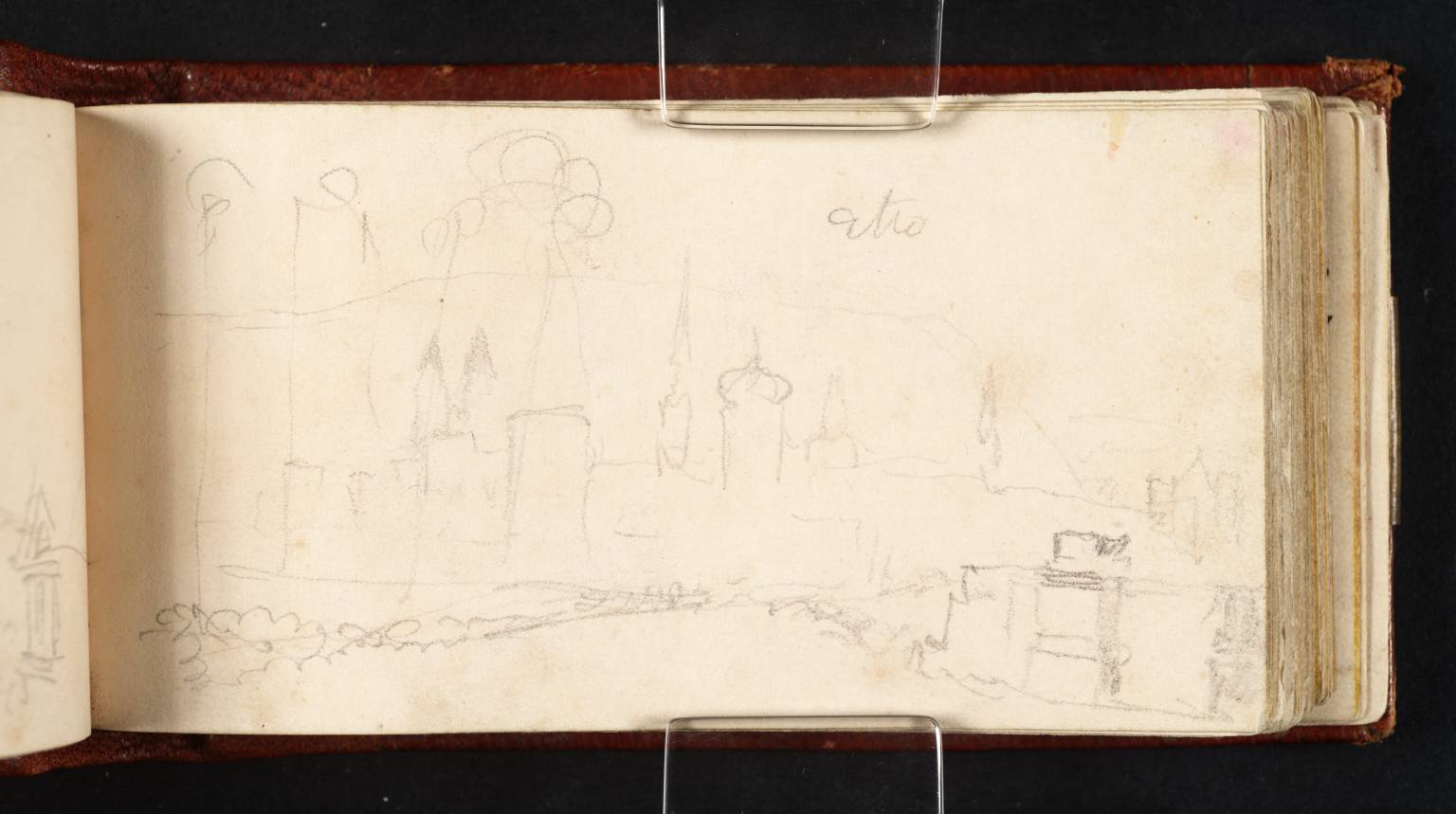 The Archbishop’s Castle at Andernach, Seen from the South, just outside the Town Walls