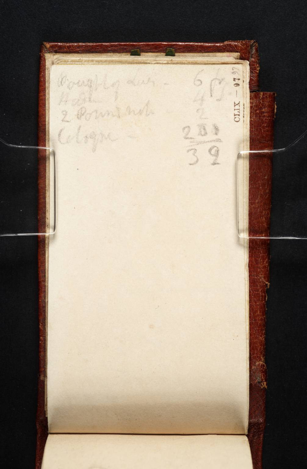 [inscriptions by Turner]