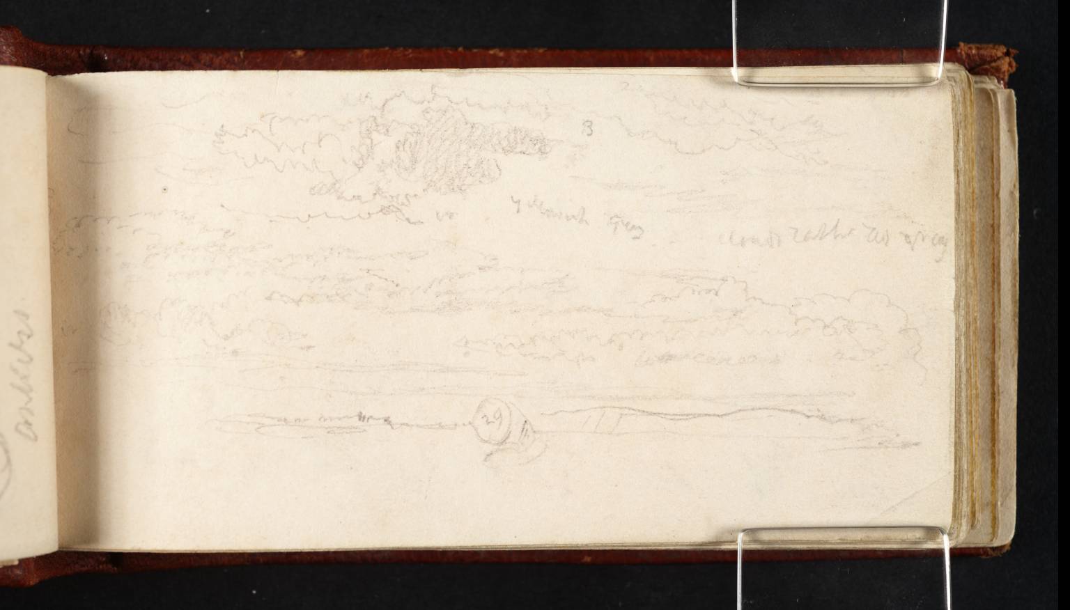 Study of Sky above Distant Cliffs