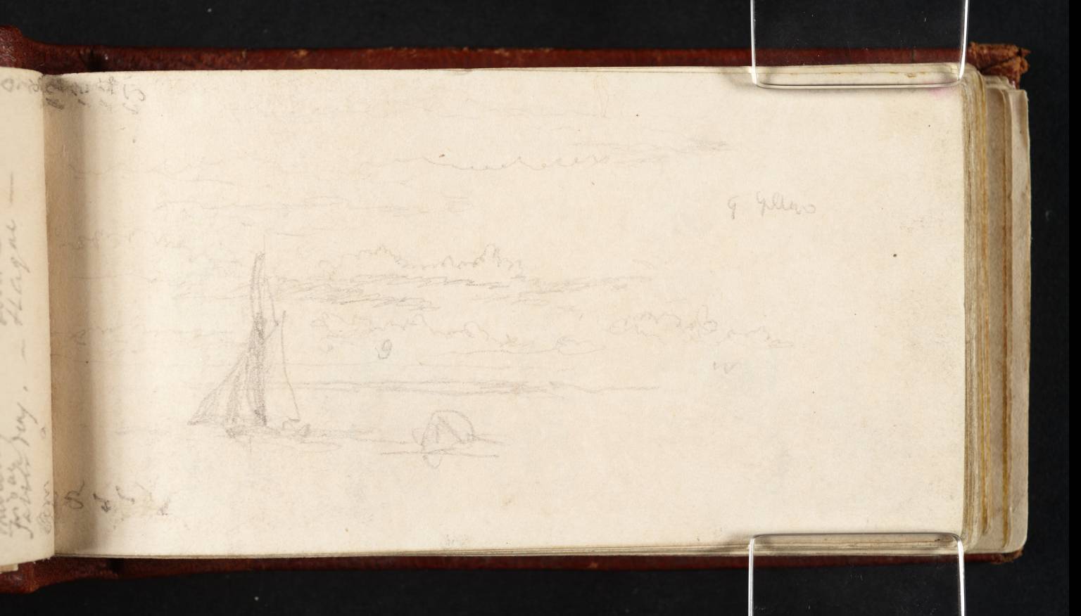 Study of Sky above the Sea, with a Boat in the Foreground