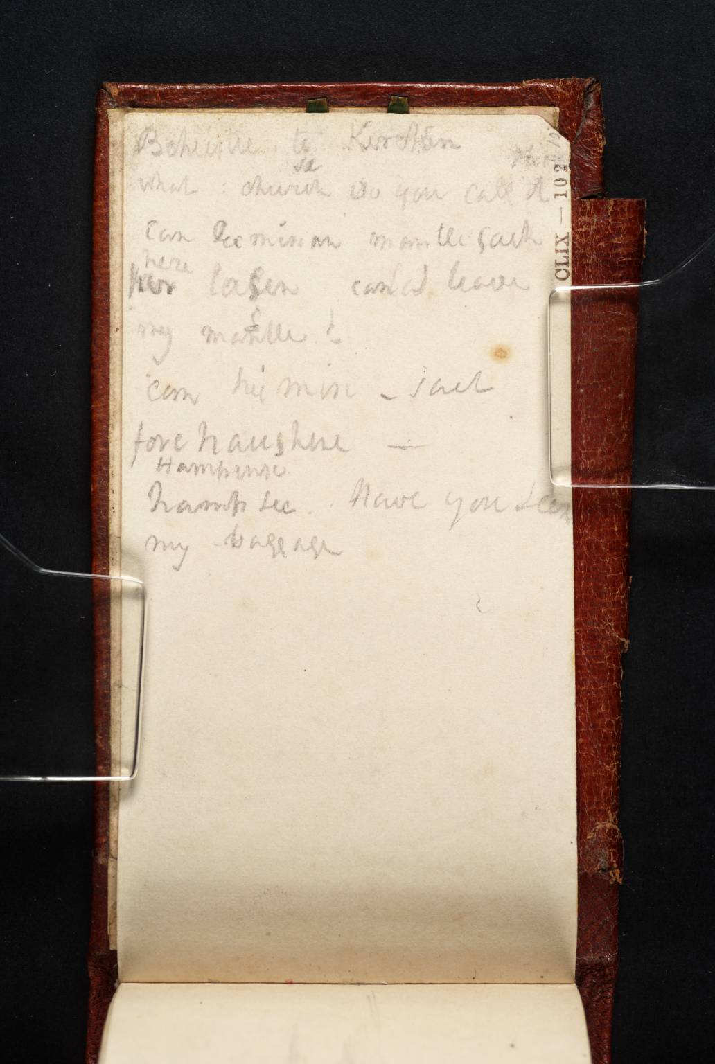 [inscriptions by Turner]