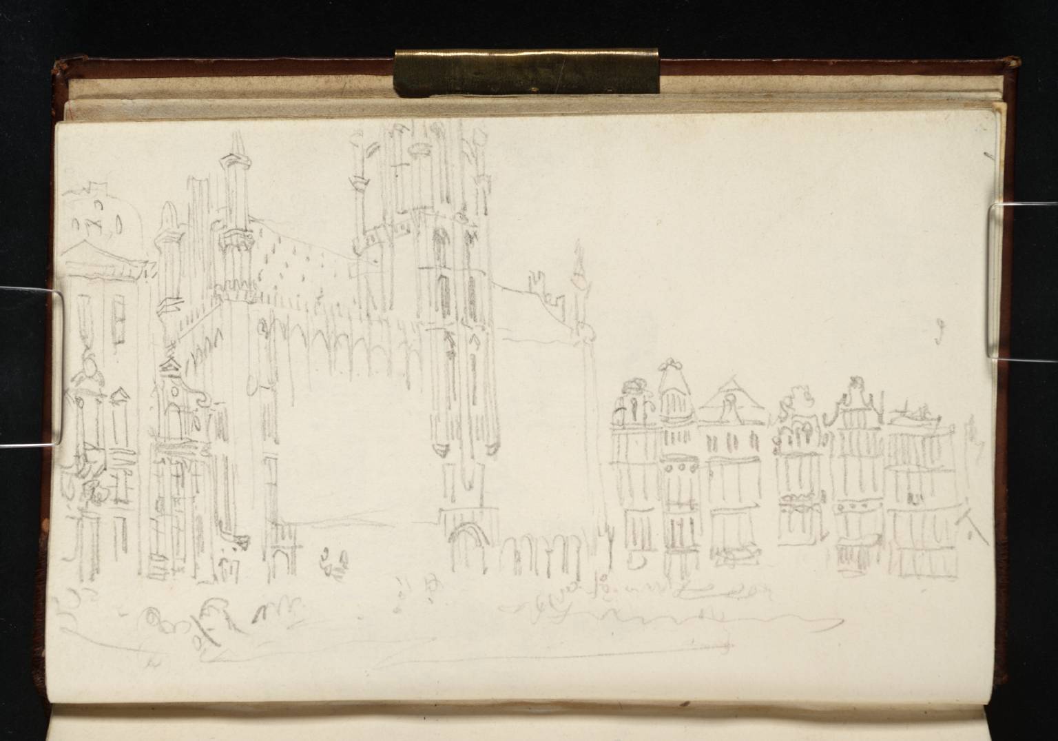 The Town Hall, Brussels, from the Grand’ Place