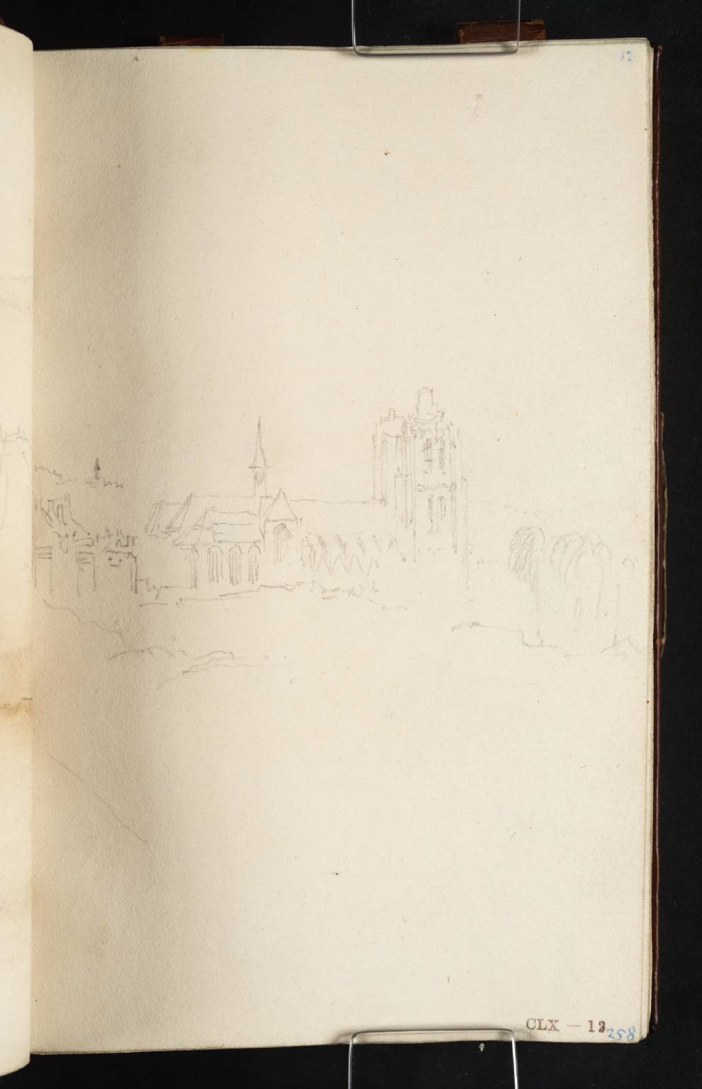 St Gudule’s Cathedral, Brussels, from the North