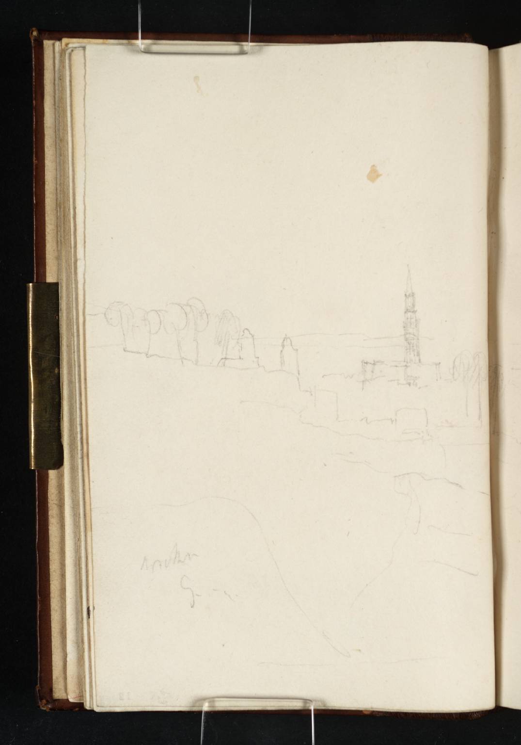 Brussels from the North with the Spire of the Town Hall