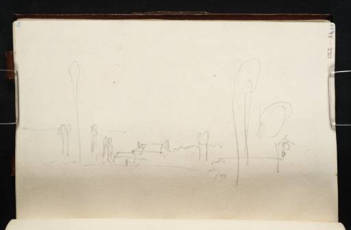 Joseph Mallord William Turner, ‘Hougoumont from the Wood’ 1817