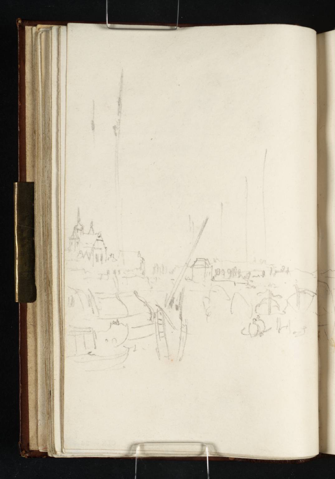 Quayside Scene at Bonn with Shipping