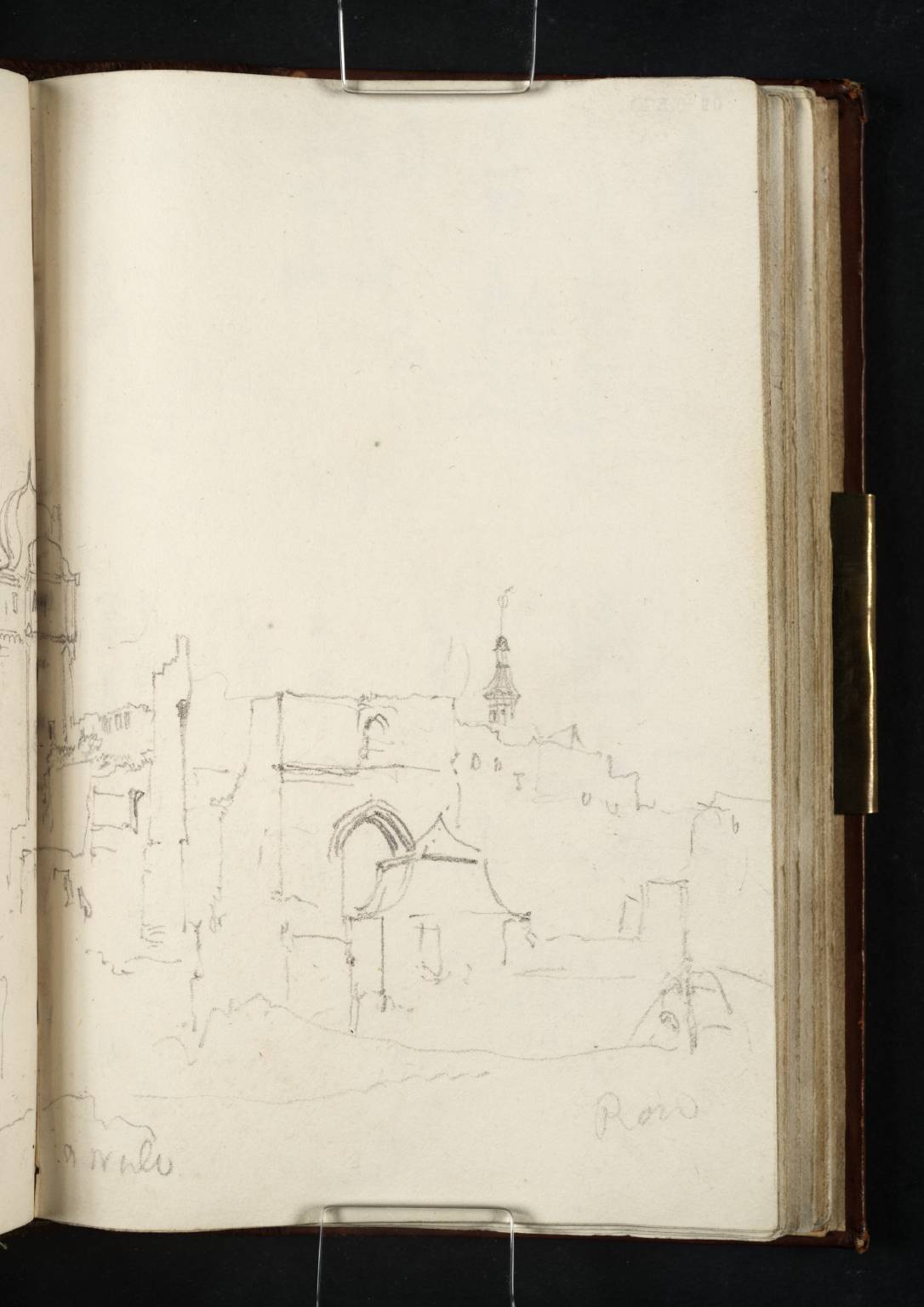 The Archbishop’s Castle at Andernach, Seen from the South, just outside the Town Walls by the Coblenz Gate