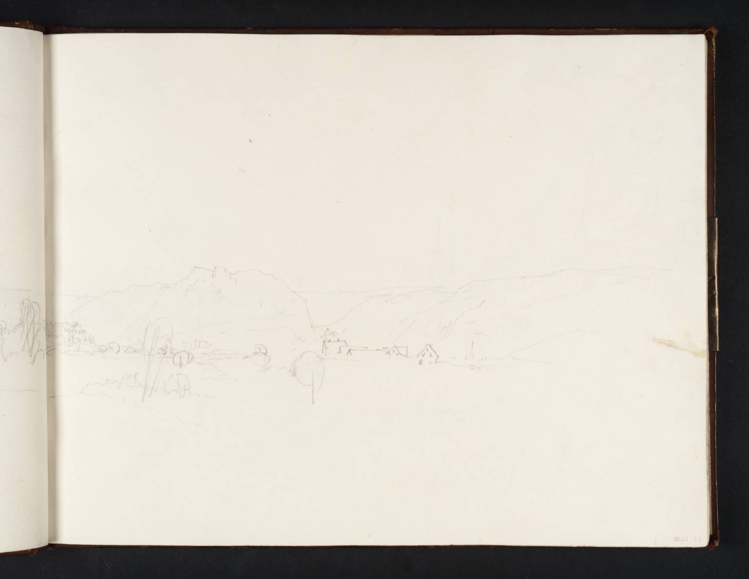 Coblenz and Ehrenbreitstein, Looking Downstream from the West Bank North of Kapellen