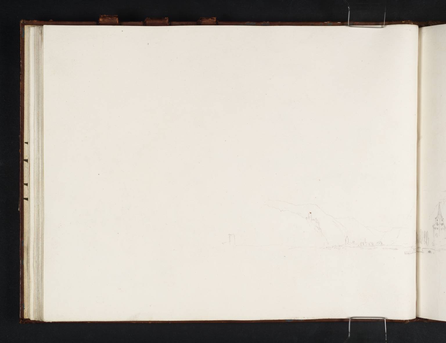 Braubach and the Marxburg, with Schloss Stolzenfels and Oberlahnstein in the Distance, Looking Downstream