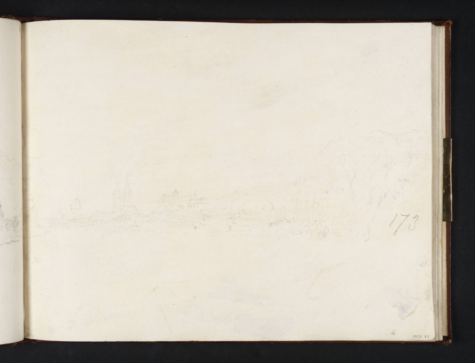 Filsen and Boppard, Looking Upstream from the West Bank