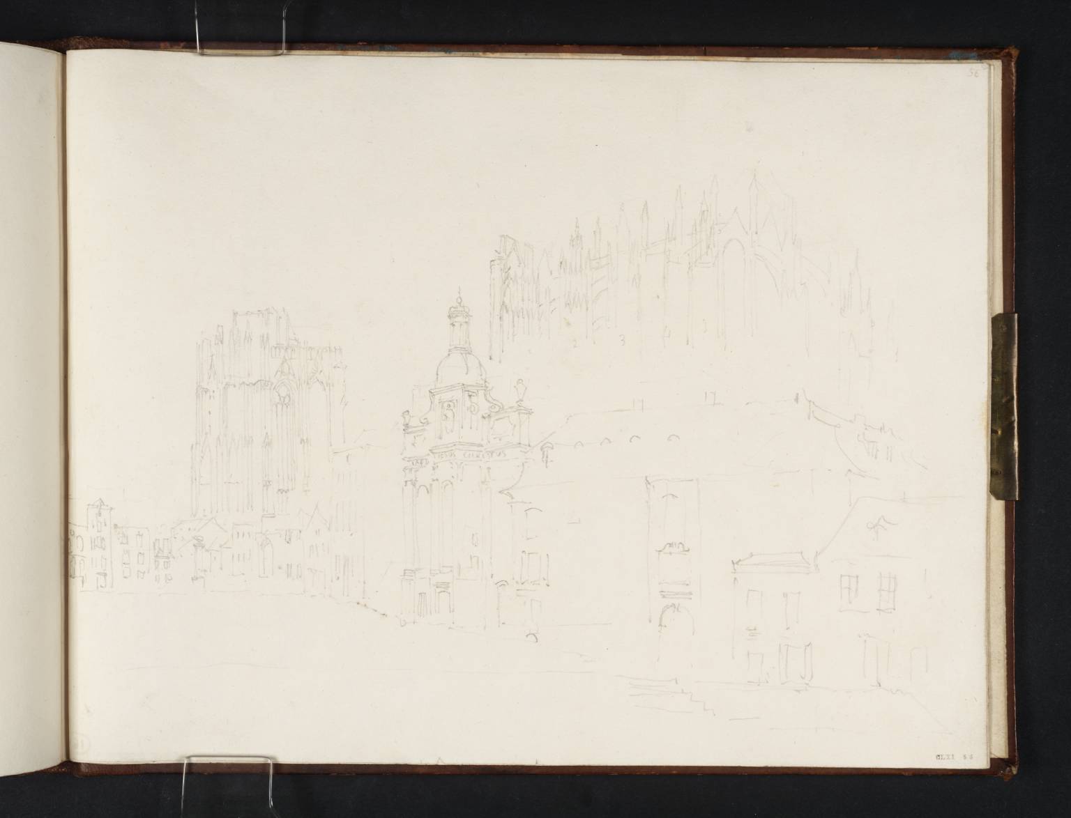 The South Tower and Choir of Cologne Cathedral from the South-East