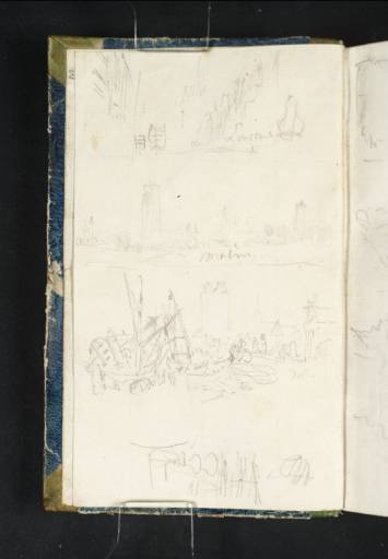 Joseph Mallord William Turner, ‘Leuven, Mechelen and Dordrecht’ 1817