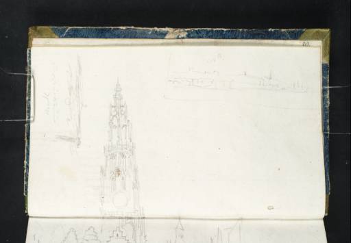 Joseph Mallord William Turner, ‘The Cathedral of Our Lady, Antwerp; Two Small Views’ 1817