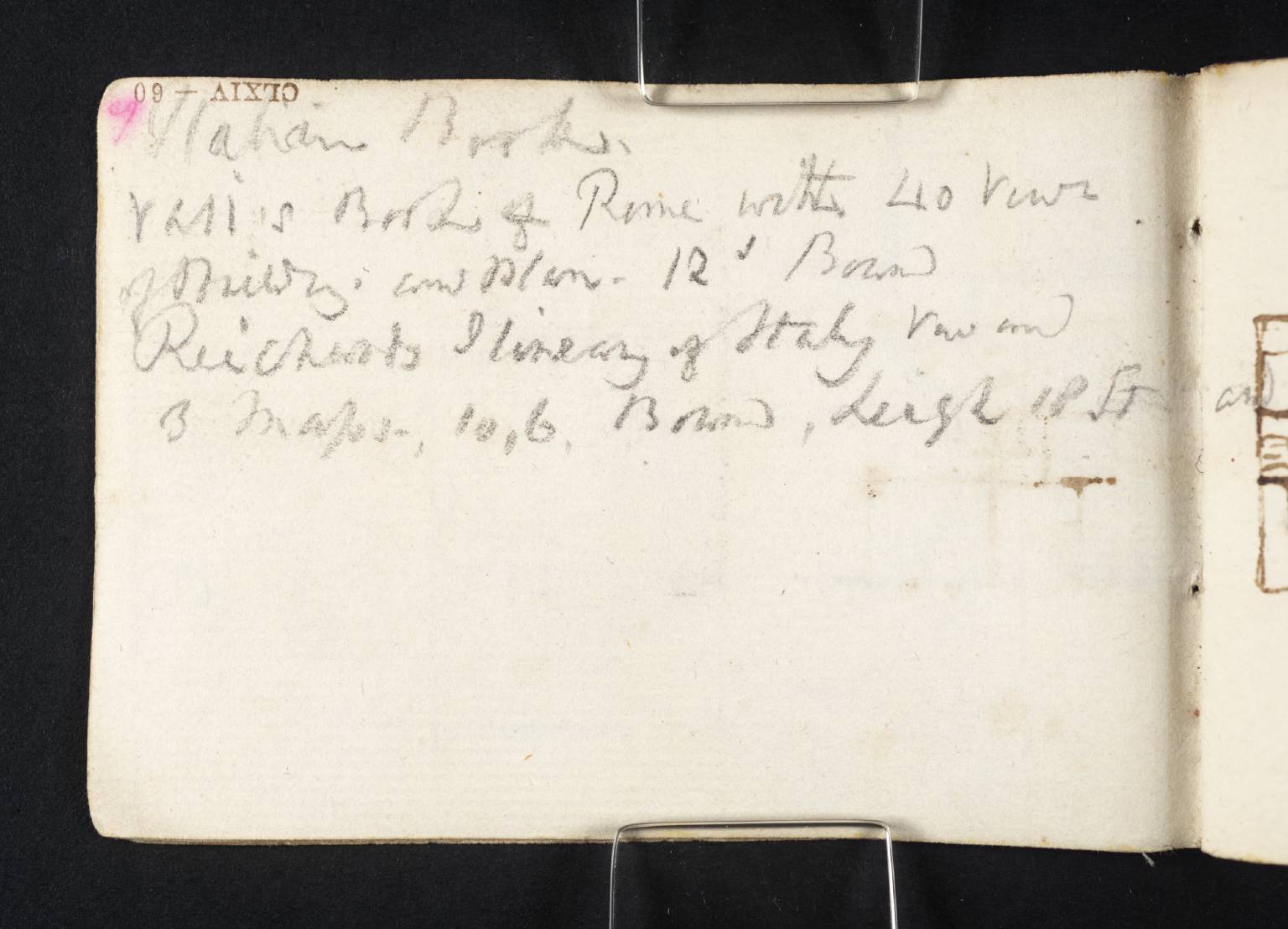 [inscriptions by Turner]