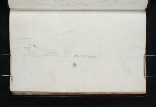 Joseph Mallord William Turner, ‘Rocks off the Coast of Dunbar’ 1818
