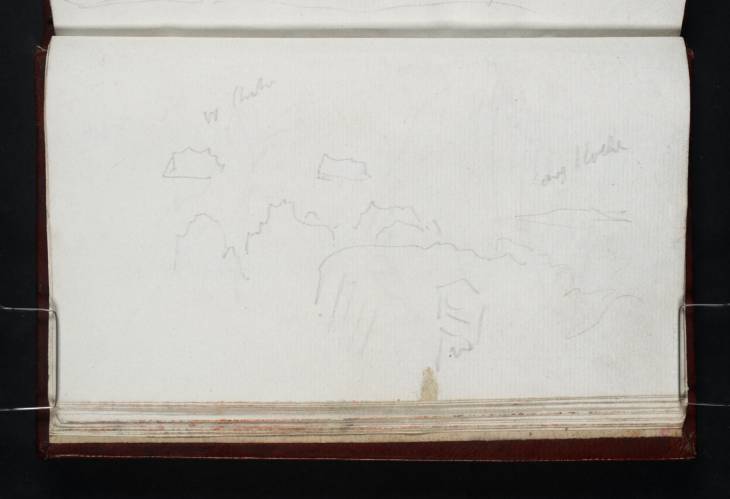 Joseph Mallord William Turner, ‘Crags off Dunbar’ 1818