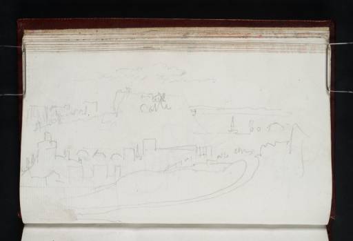 Joseph Mallord William Turner, ‘Edinburgh with the North Bridge and Castle’ 1818