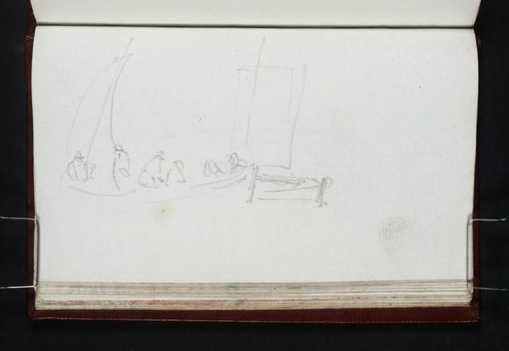 Joseph Mallord William Turner, ‘Figures in Boats’ 1818