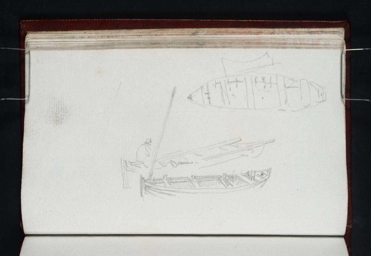 Die Ankunft eines Packet Boat von Joseph Mallord William Turner Baumwolle Geschirrtuch 