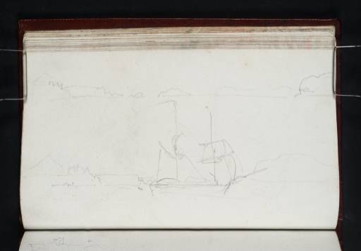 Joseph Mallord William Turner, ‘Sailing Vessel off the Coast’ 1818