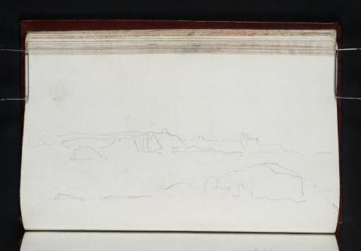 Joseph Mallord William Turner, ‘Tantallon Castle and Bass Rock’ 1818
