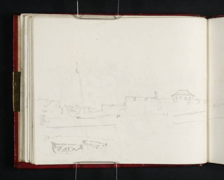 Joseph Mallord William Turner, ‘Dunbar Harbour’ 1818