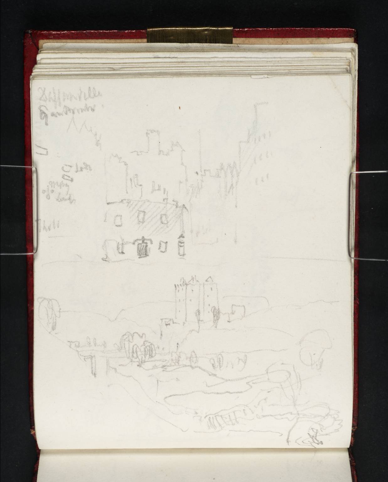 Borthwick Castle, and a Street Scene