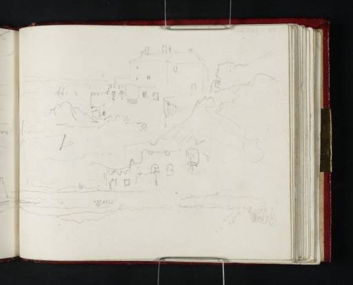Joseph Mallord William Turner, ‘Sketches of Blackness Castle’ 1818