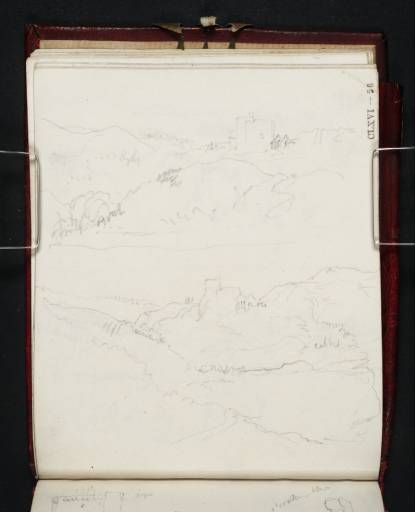 Joseph Mallord William Turner, ‘Two Views of Crichton Castle’ 1818