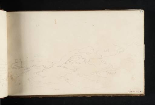 Joseph Mallord William Turner, ‘Tantallon Castle and Bass Rock from the East’ 1818