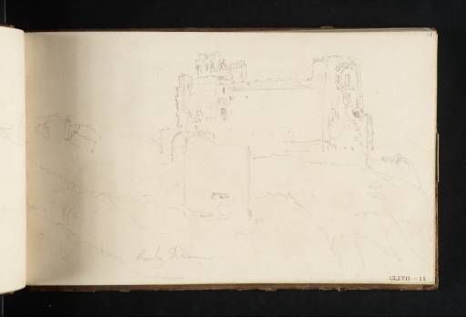 Joseph Mallord William Turner, ‘Tantallon Castle’ 1818