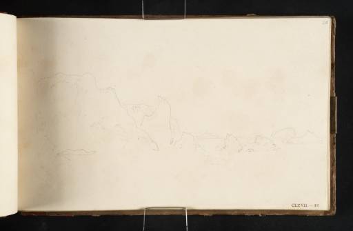 Joseph Mallord William Turner, ‘Rocks of Dunbar and Bass Rock’ 1818