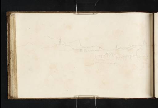 Joseph Mallord William Turner, ‘Edinburgh, from near Stockbridge’ 1818