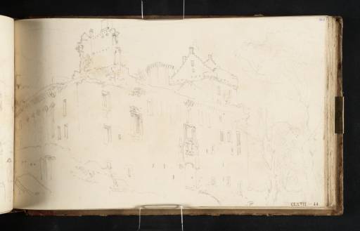 Joseph Mallord William Turner, ‘Linlithgow Palace and St Michael's Church’ 1818
