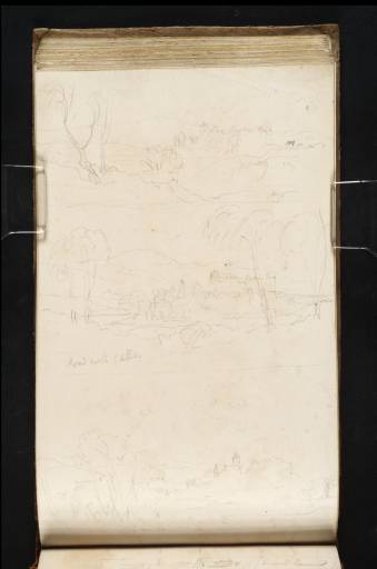 Joseph Mallord William Turner, ‘Three Sketches of Linlithgow’ 1818