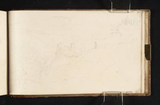Joseph Mallord William Turner, ‘Roslin Castle and Chapel’ 1818